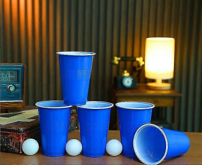24ビールポンゲームカップバー用品屋外レジャーゲームビールポンカップソングカップセット1