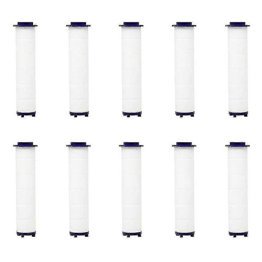 10pcs φίλτρα κεφαλής ντους ανεμιστήρων Turbo συμβατά με την υψηλή πίεση κεφαλής ντους ντους
