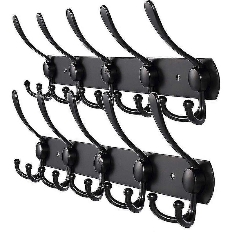 Wall Mounted Coat Rack Wall Mounted Coat Hooks Stainless Steel Wall Mounted Towel Rack For Coats Towels Bathrobes Hats Clothes Dresses Cab
