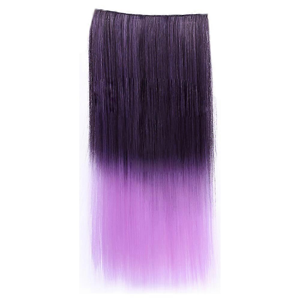 Gradient Ramp five card hair extension wig