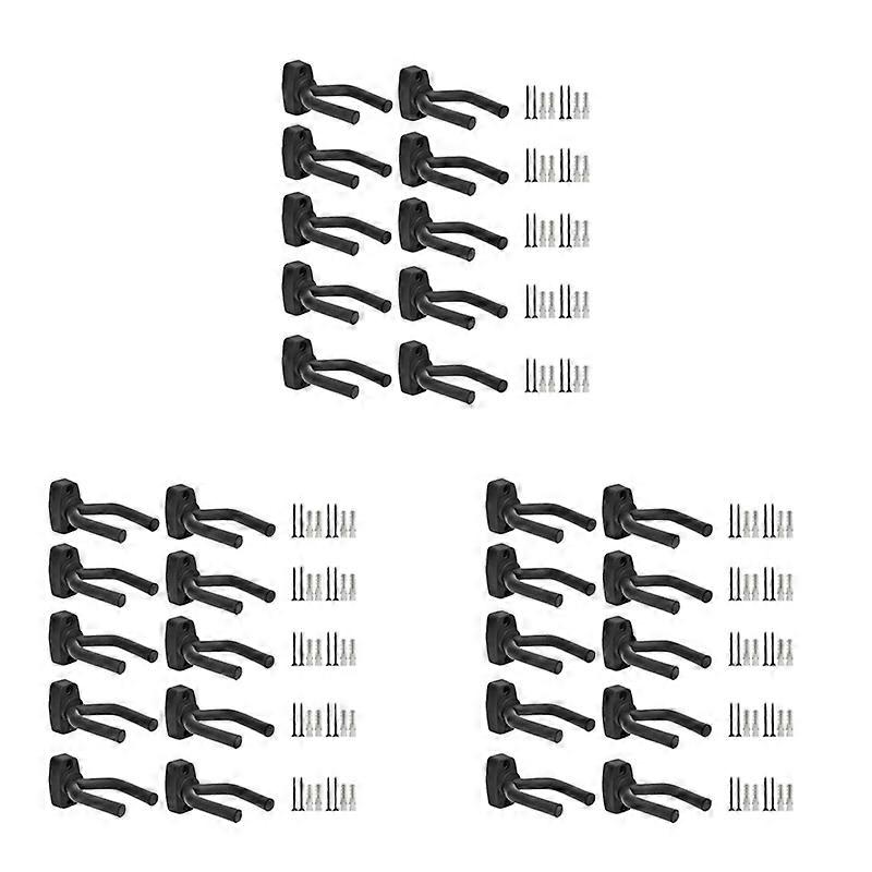 30kpl kitaratarvikkeet kitarakoukku lyhyt koukku ukulele seinäkoukku kitara seinäkitara metalliripustin