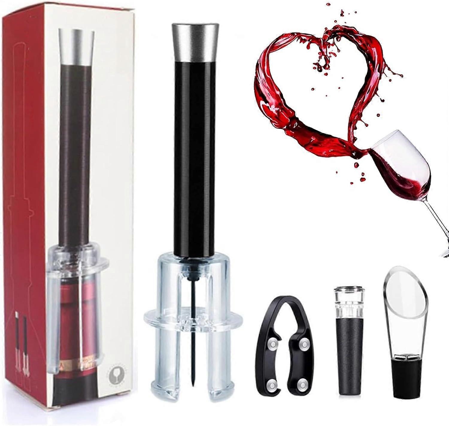 Algal Bloom Wine Opener, Wino on the Go Wine Opening Set, Wine Opening Set, Air Pressure Pump Wine Opener Set, 2024 Wino on the Go Wine Opening Set