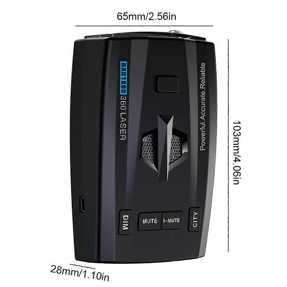 Radar Signal Detection Alarm Warning Full-Band Monitoring Radar Sensitive Radar Laser Detector Flow Velocity Automobile Parts