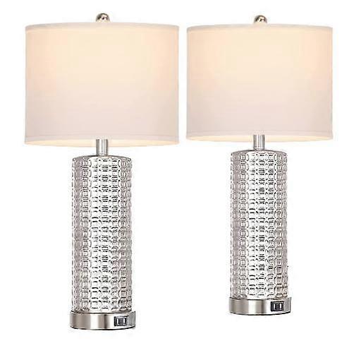 2Pcs Touch Control Desk Lamps