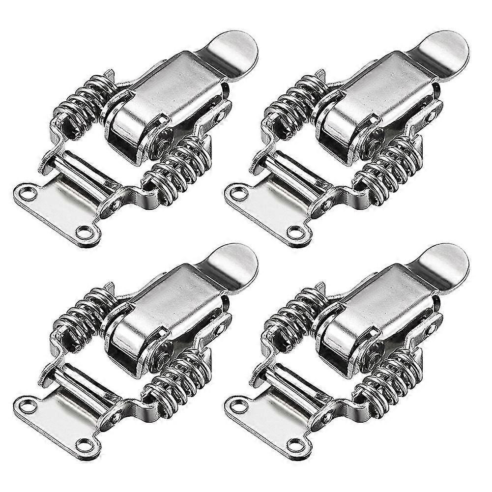 2/4/8pcs Draw Latch Clamp Double Compression Spring For Cabinet Drawer