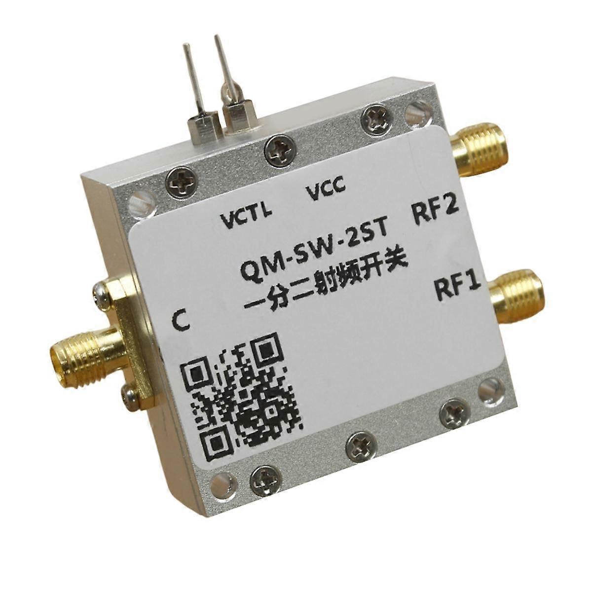 0.1-6GHz RF Switch SPDT One Off Two Selection Switch High Isolation Microwave Electronic Switch RF Switch