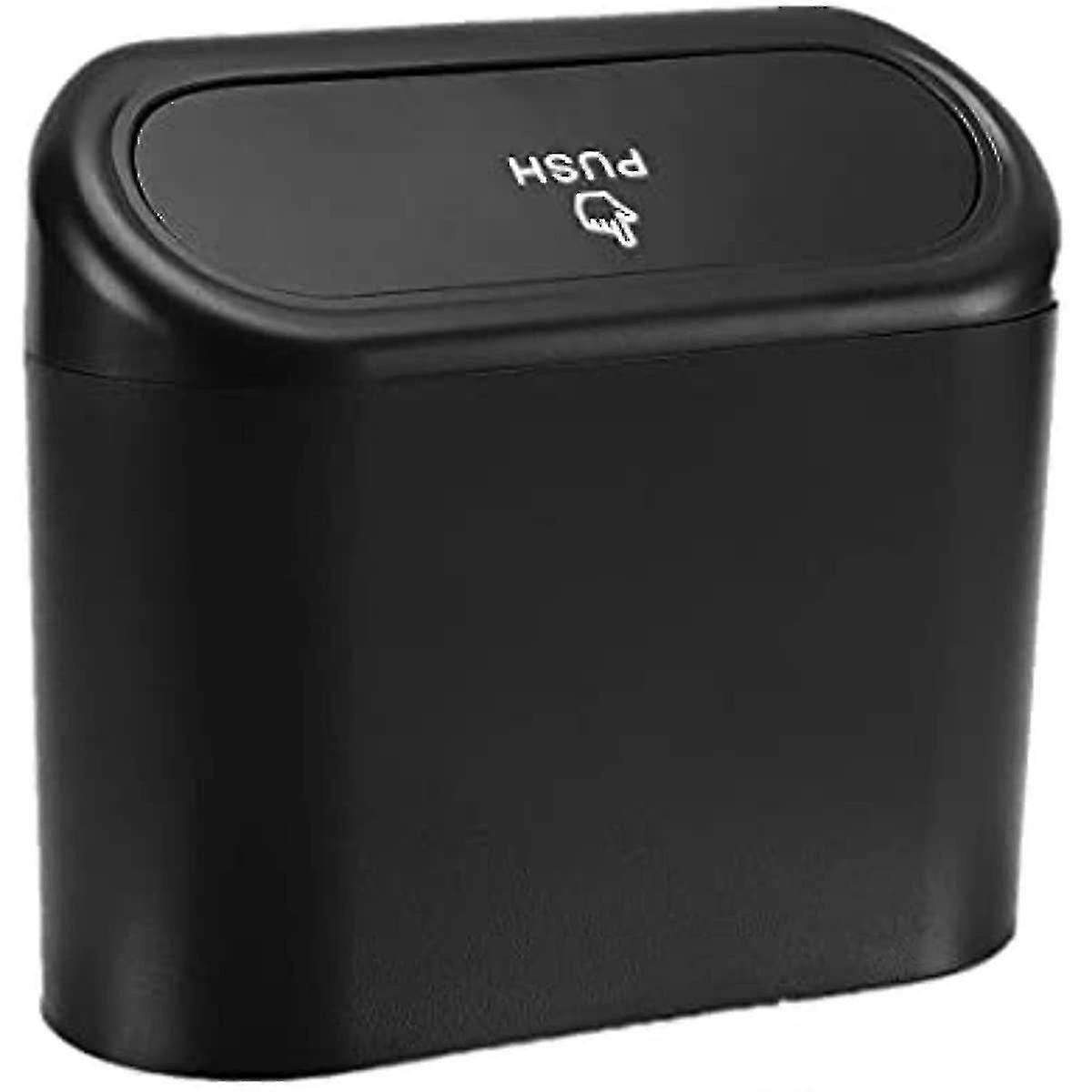 Auto Mülleimer mit Deckel hängen Mini Fahrzeug Mülleimer Auto Mülleimer Organizer Kunststoff Desktops Mülleimer Auto Mülleimer Mülleimer Contai