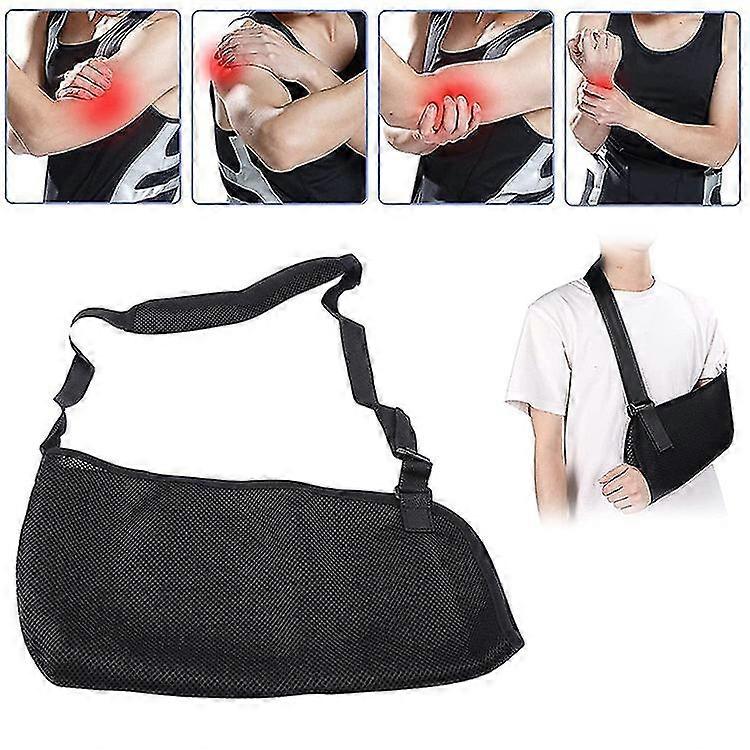 Arm Sling - Shoulder Immobilizer For Broken Fractured Arm - Adjustable Arm