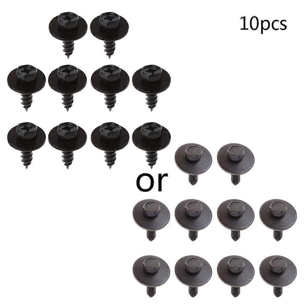 10x Clips Fasteners Torx Truss for Head Tapping Screws Universal