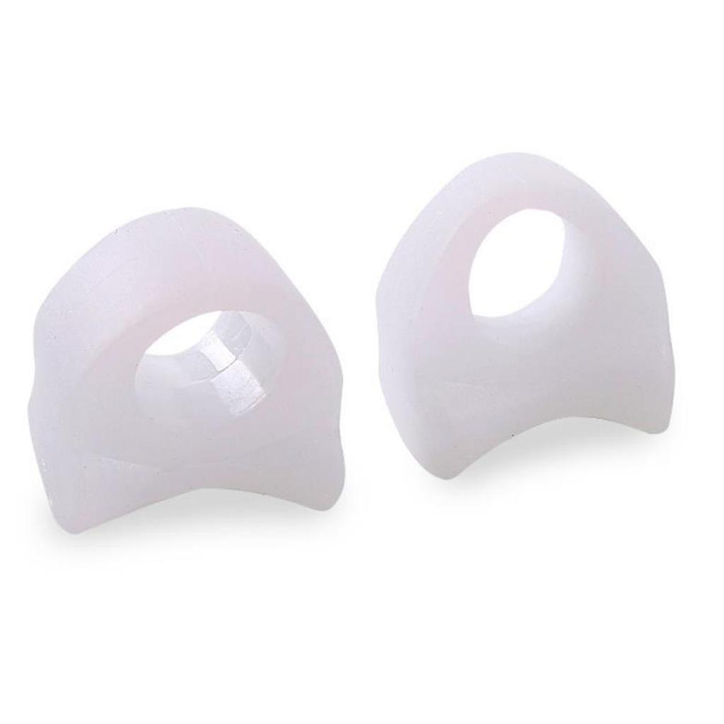 3 Pairs Pinky Toe Separators Silicone Little Toe Spacers for Overlapping Toe Small Hammer Toe Straighteners Crooked Toe Relieve Rubbing and Friction
