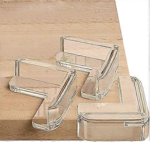 20Pcs Baby Table Corner Protector, Transparent Furniture Corner Protector, Soft and High Resilience, Protect Baby from Sharp Table Corners (L-Shape)