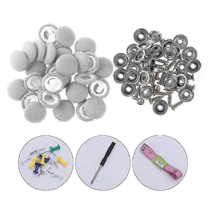 Tavan Döşeme Onarım Düğmesi Evrensel Araba Çatı Kumaşları Naylon Fit Uyumlu - Tüm Arabalar İçin