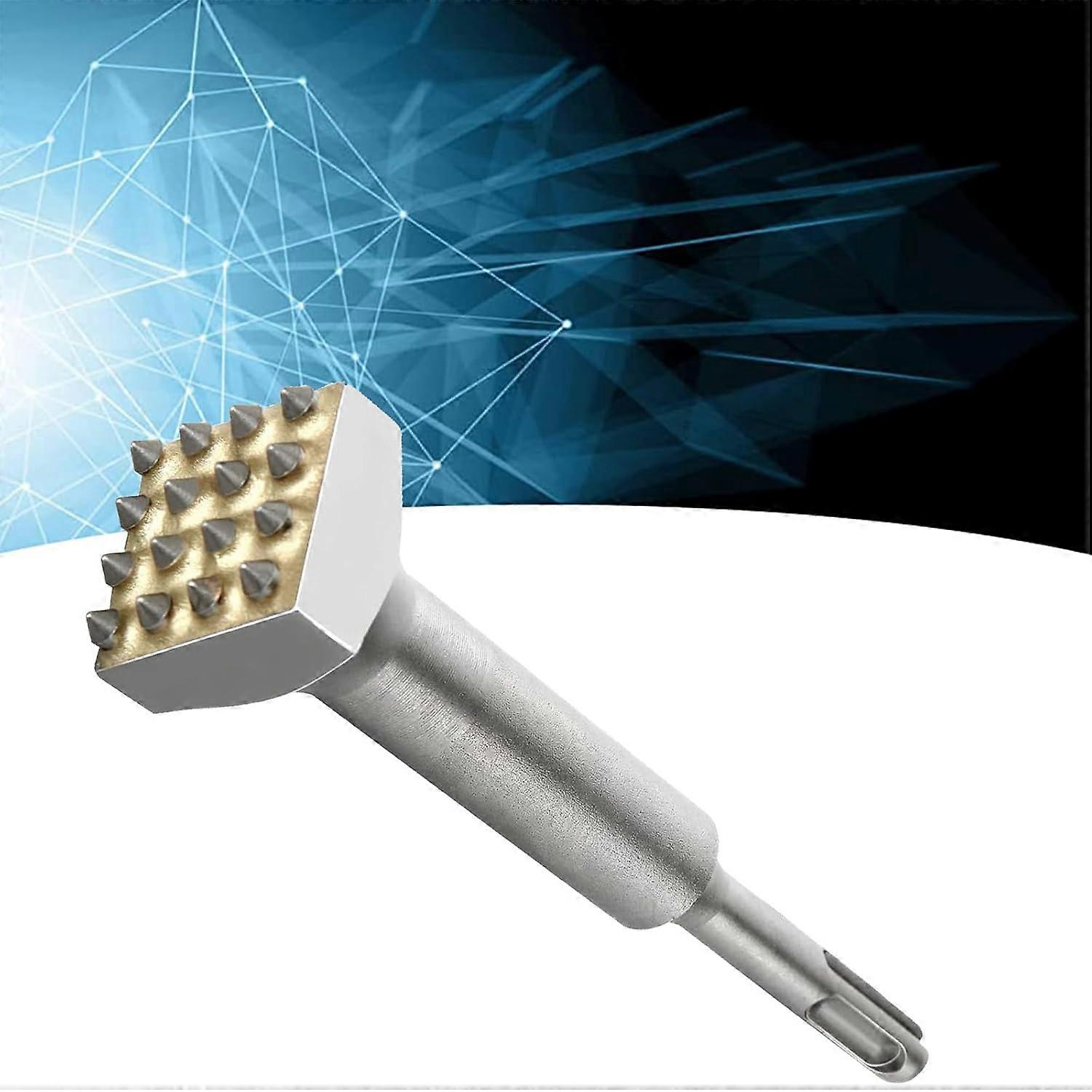 Concrete Chisel, Steel Fluted Chisel Tips for Cement Slab/Bridge/Wall/Pavement Chisel