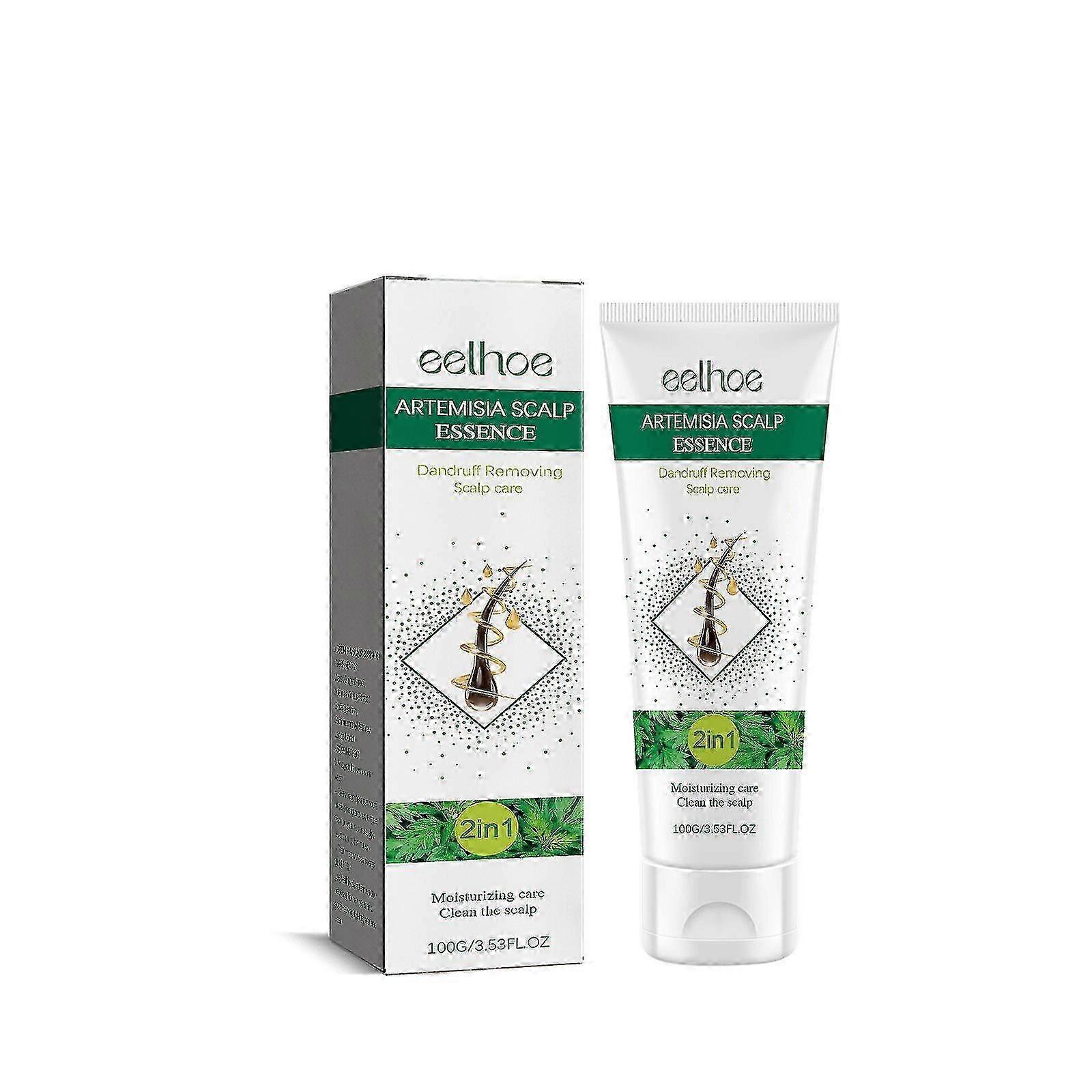 EELHOE sweet wormwood herb Anti-Dandruff Scalp gentle cleansing scalp dandruff anti-itching soft fluffy hair shampoo