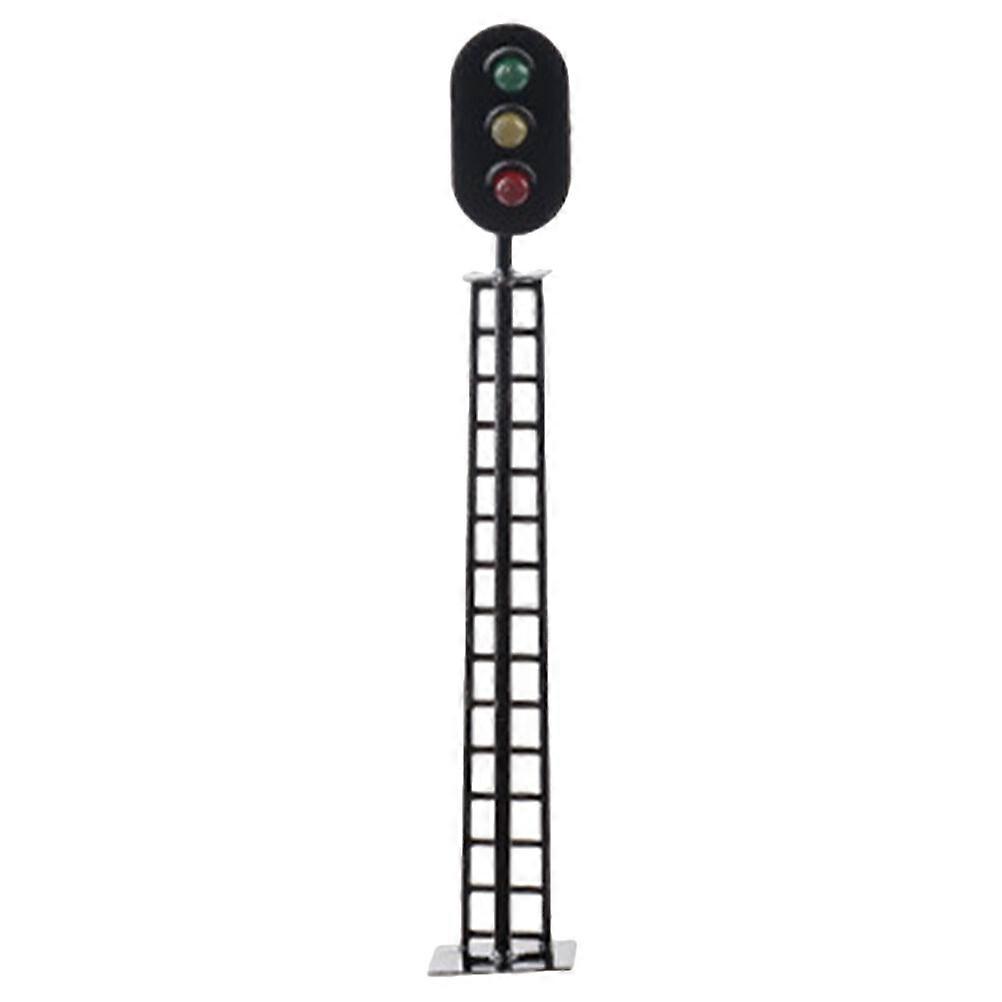 Railroad Traffic Light Model Sand Table Building Material Signal Light Model