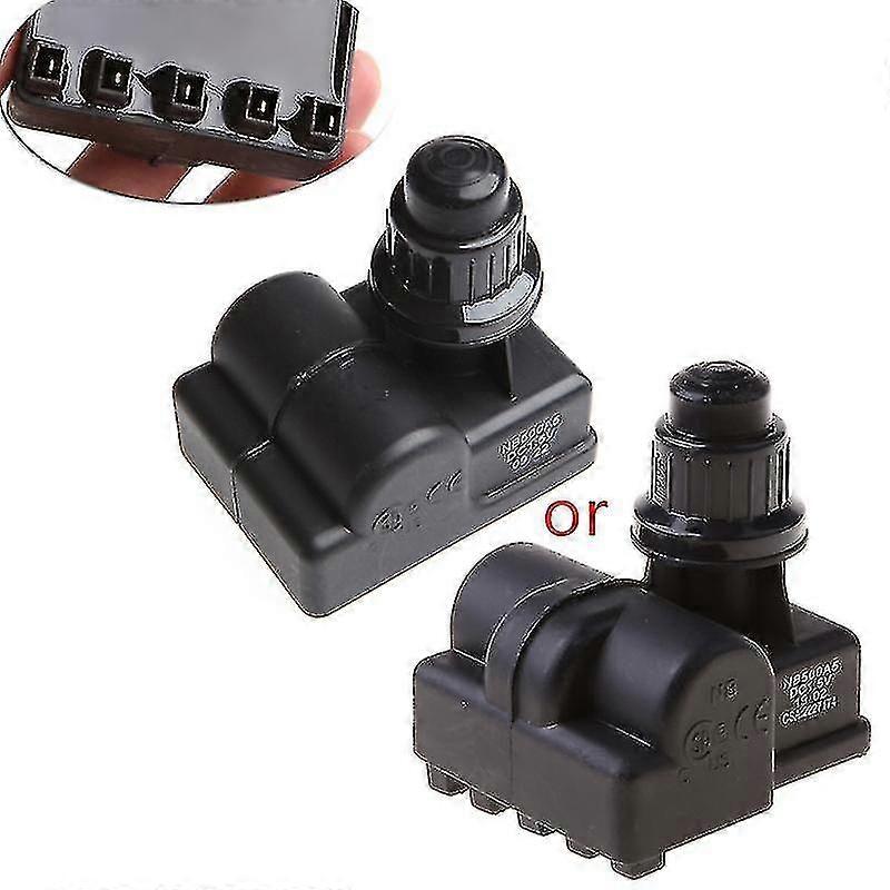 Bbq Gas Grill Replacement 5 Outlet Aa Battery Push Button Ignitor Igniter -b