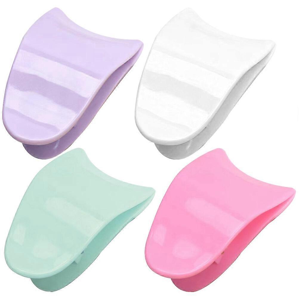 4pcs Convenient Eyelash Tweezer Practical Eyelash Clip Wear-Resistant Eyelash Applicator