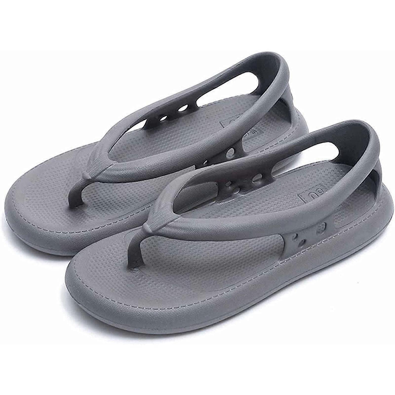 50% Off Summer New Beach Non Slip Flip Flops Unisex Comfort Walking Flip Flops Sandals Beach Sandals