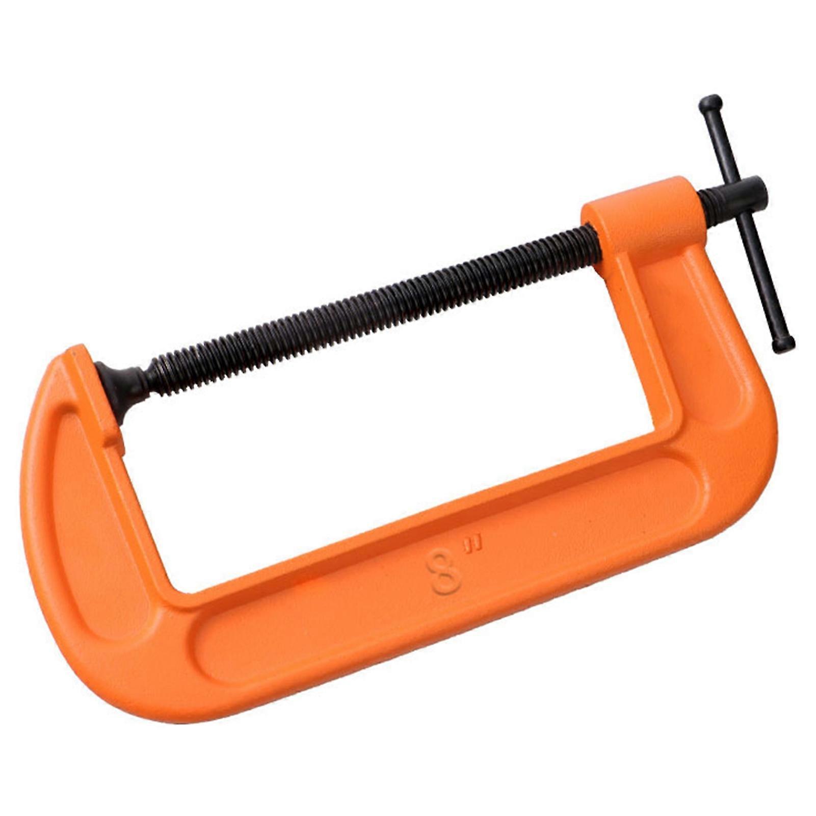 G Clamp Adjust Heavy Duty 1/2/3/4/5/6/8inch Soft Jaw Pad C-Clamp for Woodwork