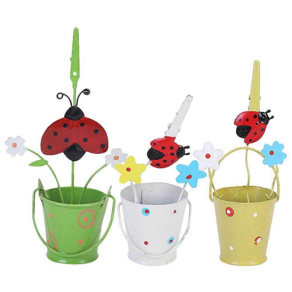 3pcs Cute Table Number Holders Place Card Holders Table Number Stands Memo Holders Photo Clip Holders Random Style