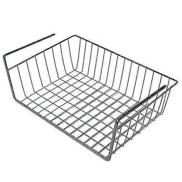 Under Shelf Table Storage Basket Kitchen Storage Holders Rack Desk Holders Racks
