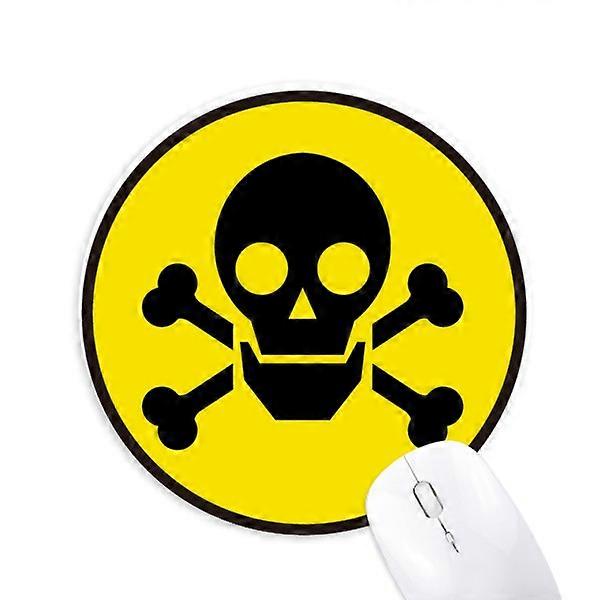 farlig kjemisk giftig stråling symbol musematte