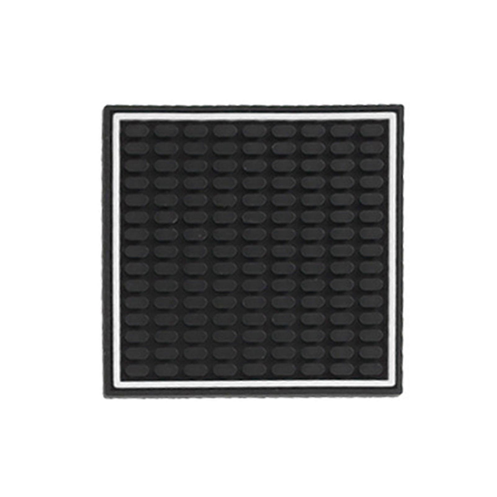 Drain Mat Non-Slip Bar Mat with White Border Drink Spill-proof Bar Countertop Protector for Home Kitchen