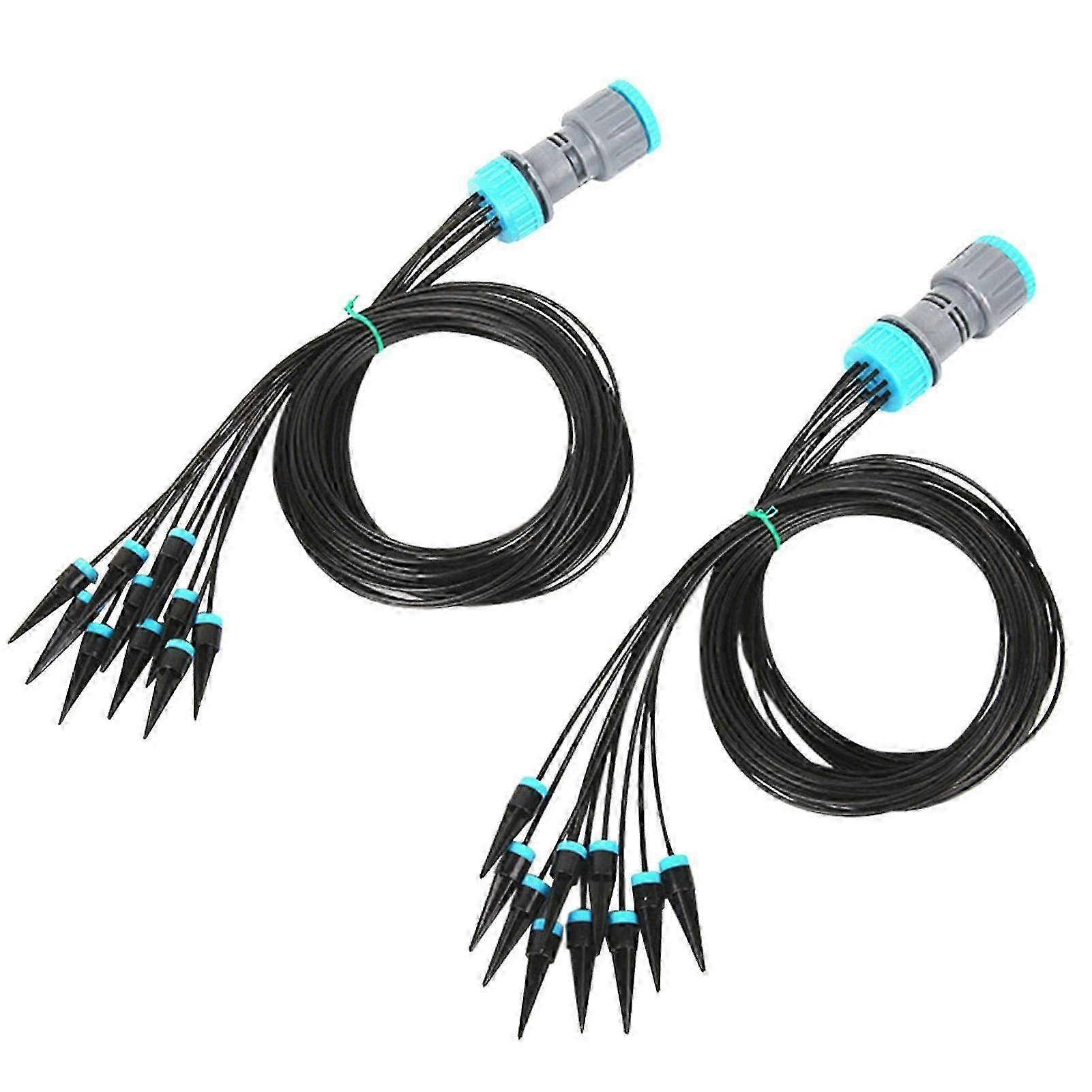 Irrigation Components 10 Head Dripper Automatic Watering Device Infiltration Device Drip Irrigation(2Pcs)
