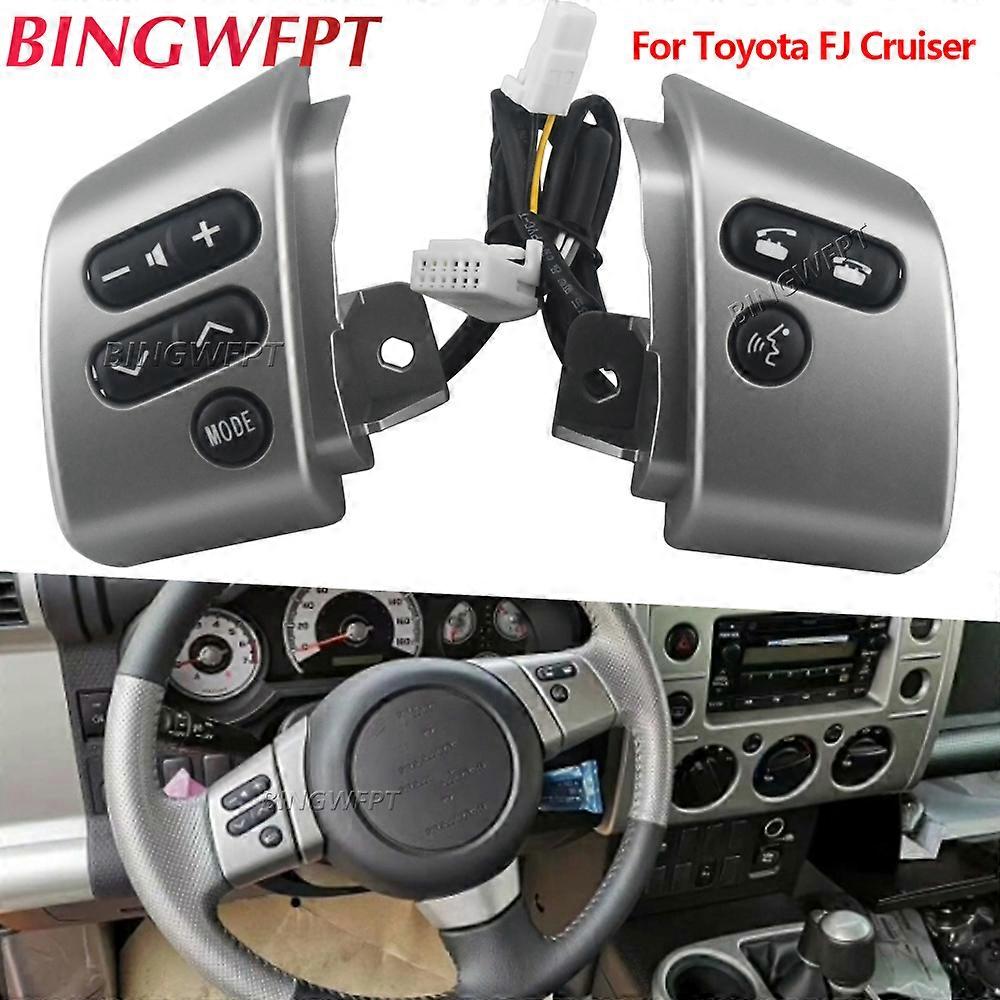 84250-35070 New Steering Wheel Control Button Switch For Toyota FJ Cruiser 2006-2020 Volume Mode Function Switch Car Accessories