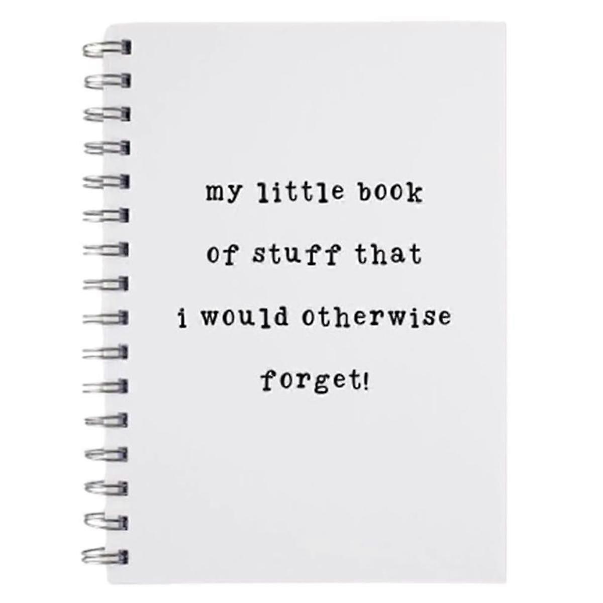 Αστείο ξεχασμένο σημειωματάριο, αστείο δώρο σημειωματάριο, αστείο σχεδιαστής περιοδικών, σημειωματάριο που ορκίζεται δώρο Santa δώρο για φίλους