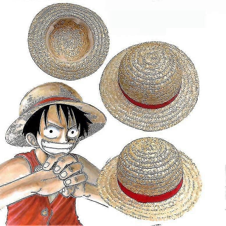 En bit Luffy Cosplay Straw Hat