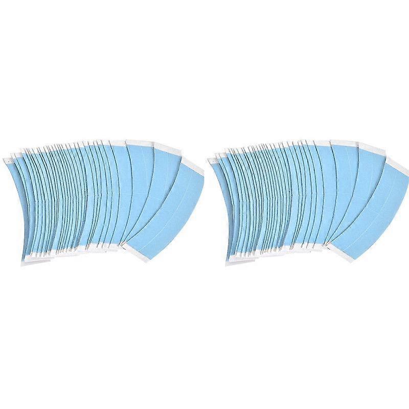 72Pc/Lot Strong Fixed Double Tape Wig Adhesive Extended Hair Tape Waterproof for Toupee Lace Wig Film with Slitting Line