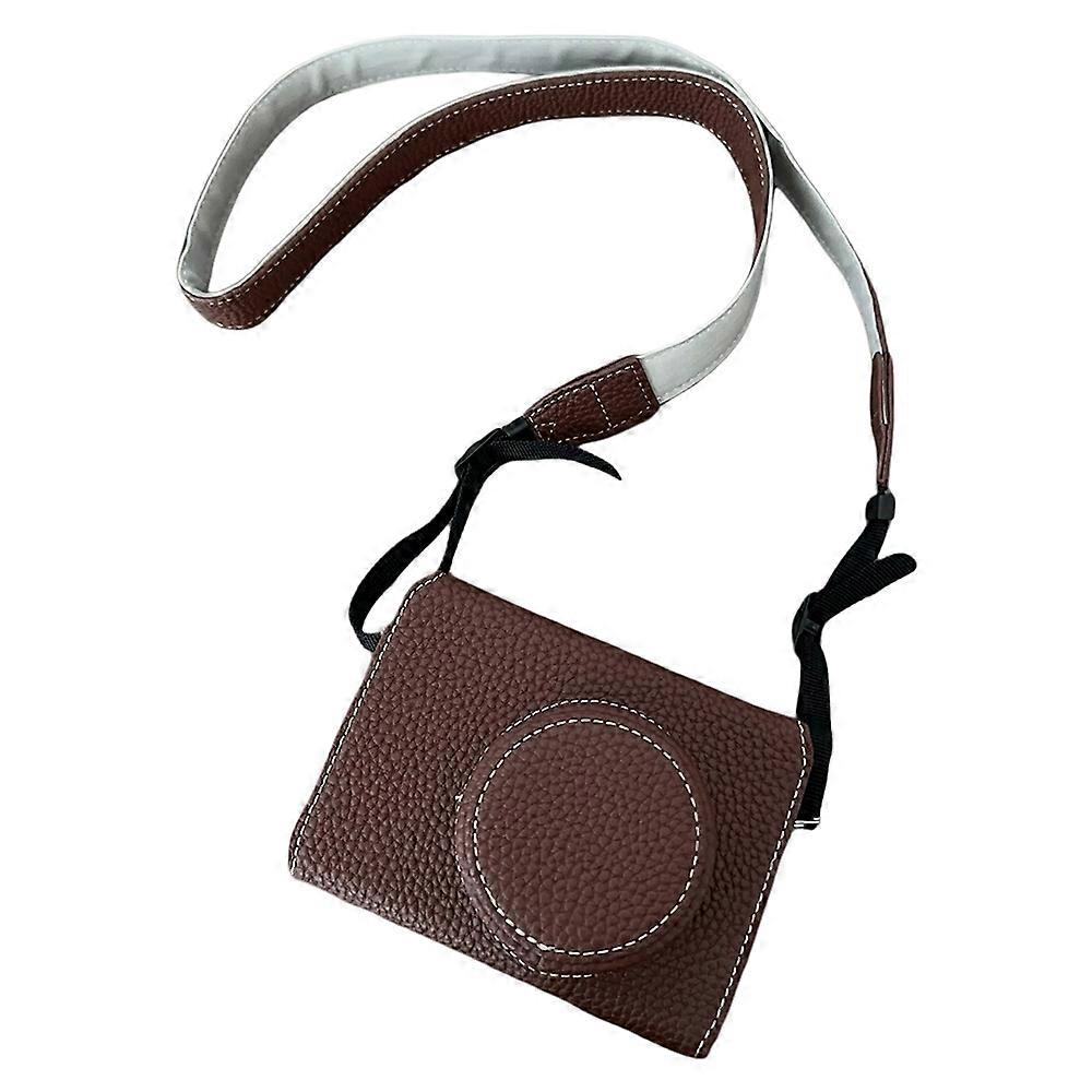 Type B For Fujifilm X100VI Camera Sleeve Large Opening Design PU Leather Case Easy to Replace