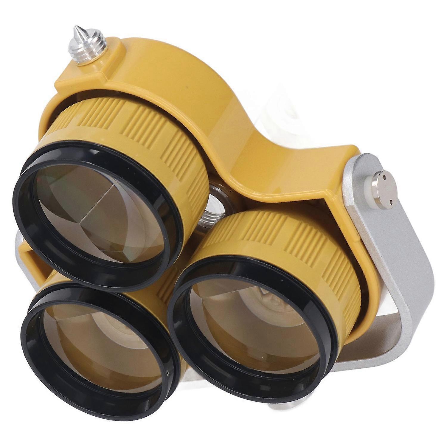 Triple Prism 64mm Effective Diameter 0mm Or ‑30mm Offset Optical Glass 64 Light Total Station Survey