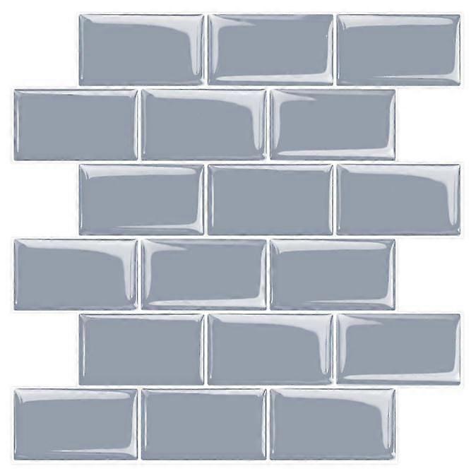 10-Sheet Peel and Stick Tile Backsplash