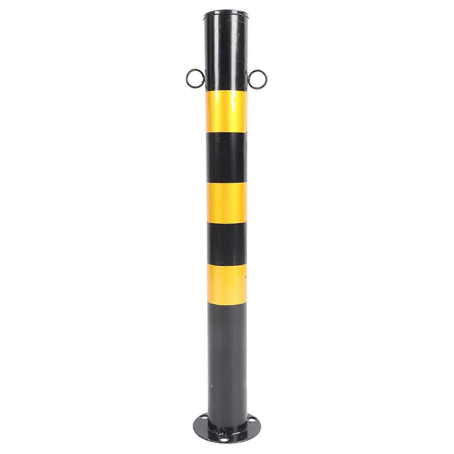 75cm Road Post with Hook Security Traffic Delineator Post Crowd Control Stand Street Warning Pile Bl