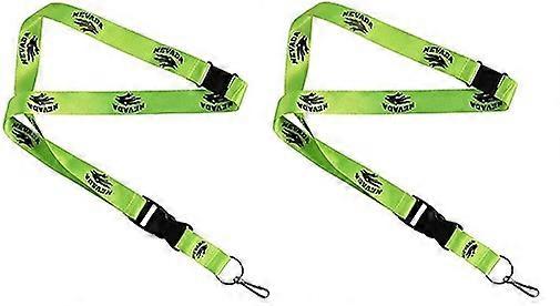 Nevada Wolfpack NCAA Neon Lanyard 2 Pack