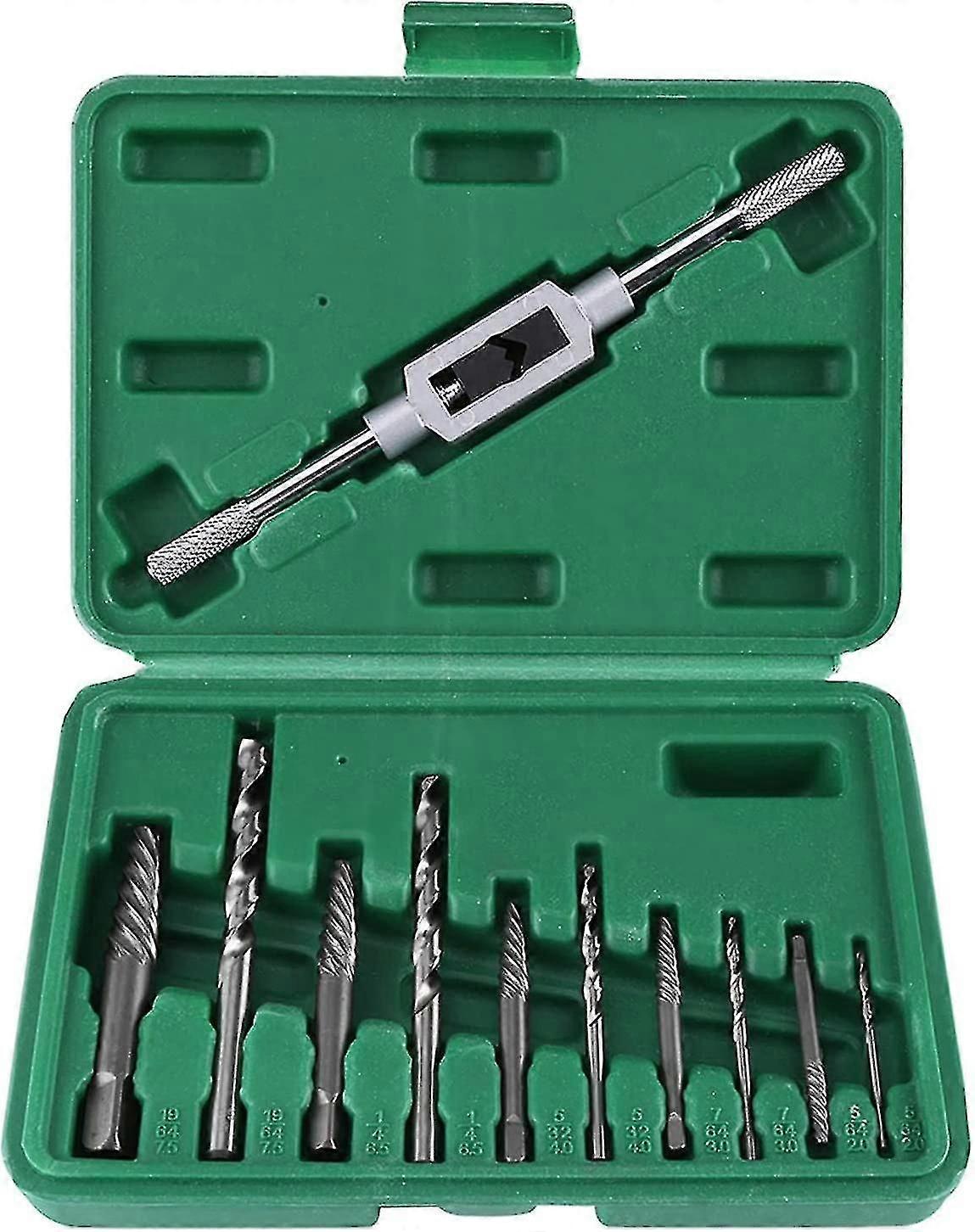 Screw Extractor 5 Pieces Bolt Extractor Kit With Diameter 2-7.5 Mm For Removing Screws Bolts Damaged Fasteners Hss (bits) Tool Steel (extractors) Shib