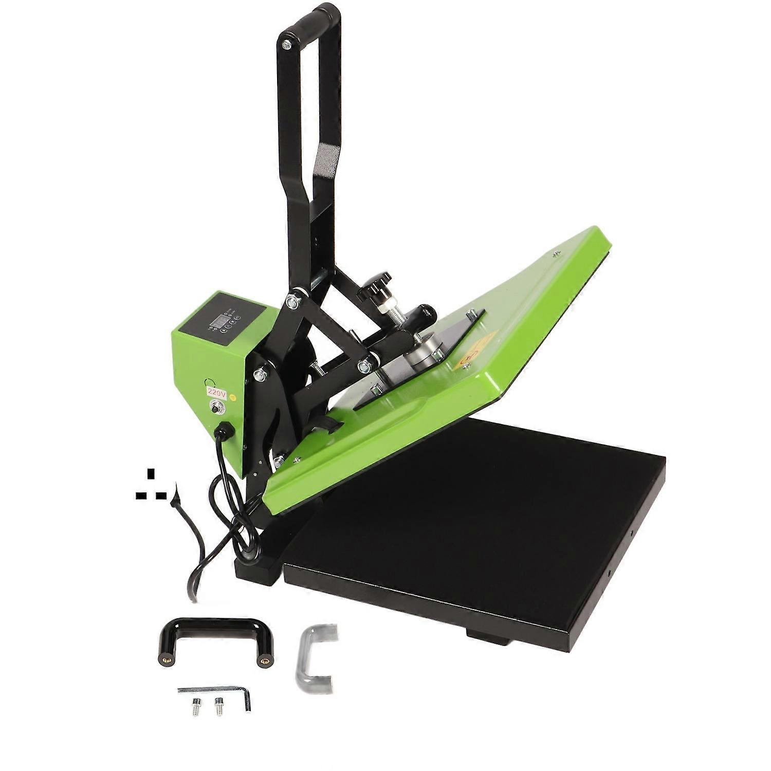 Heat Press Machine Clear LCD Easy Operation Long Handle Evenly Heating Heat Transfer Machine for T S
