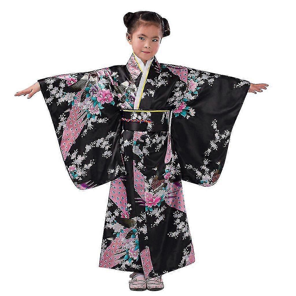 유아 키즈 베이비 걸스 의상 의류 기모노 로브 일본 전통 의상