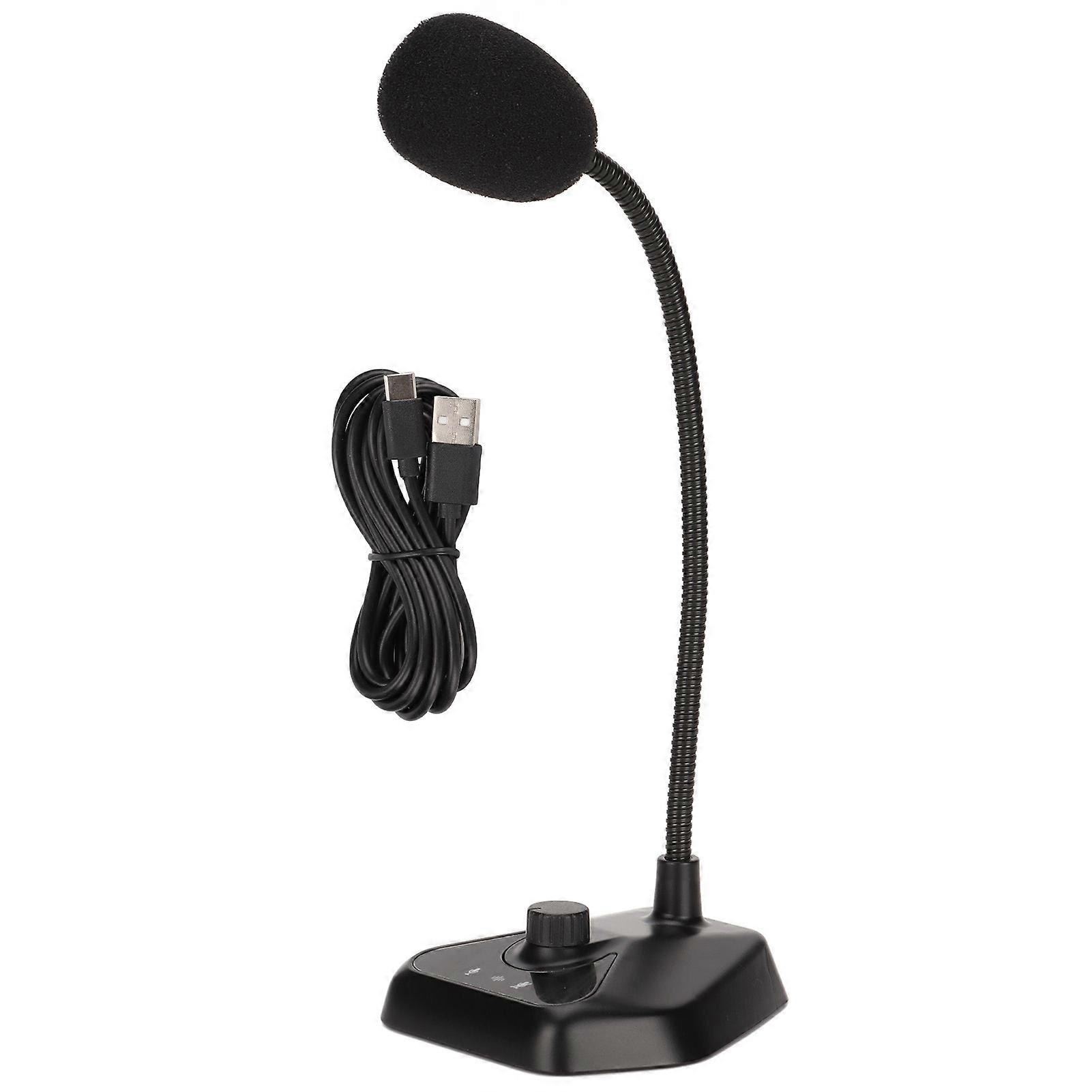 Cardioid Condenser Microphone, Logic Functions Meet Clear Sound, Programmable Switch For Gaming, Recording And Podcasting, HiFi Condenser Microphone