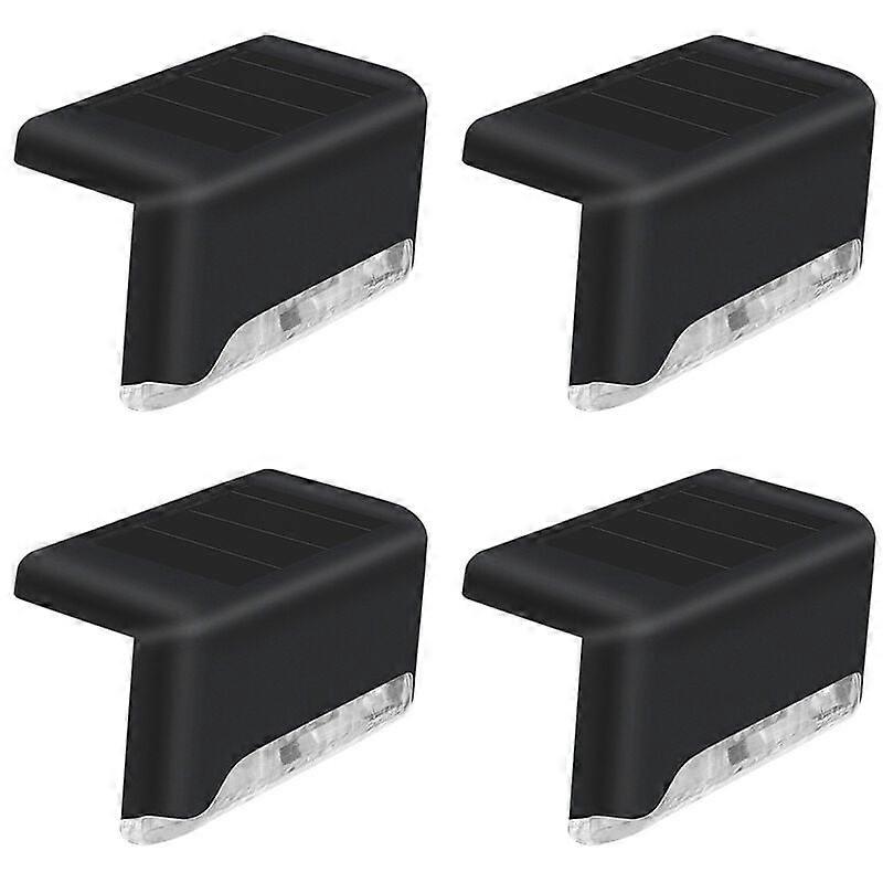 4 Solar Deck Lights, Waterproof for Steps, Patios, or Fences