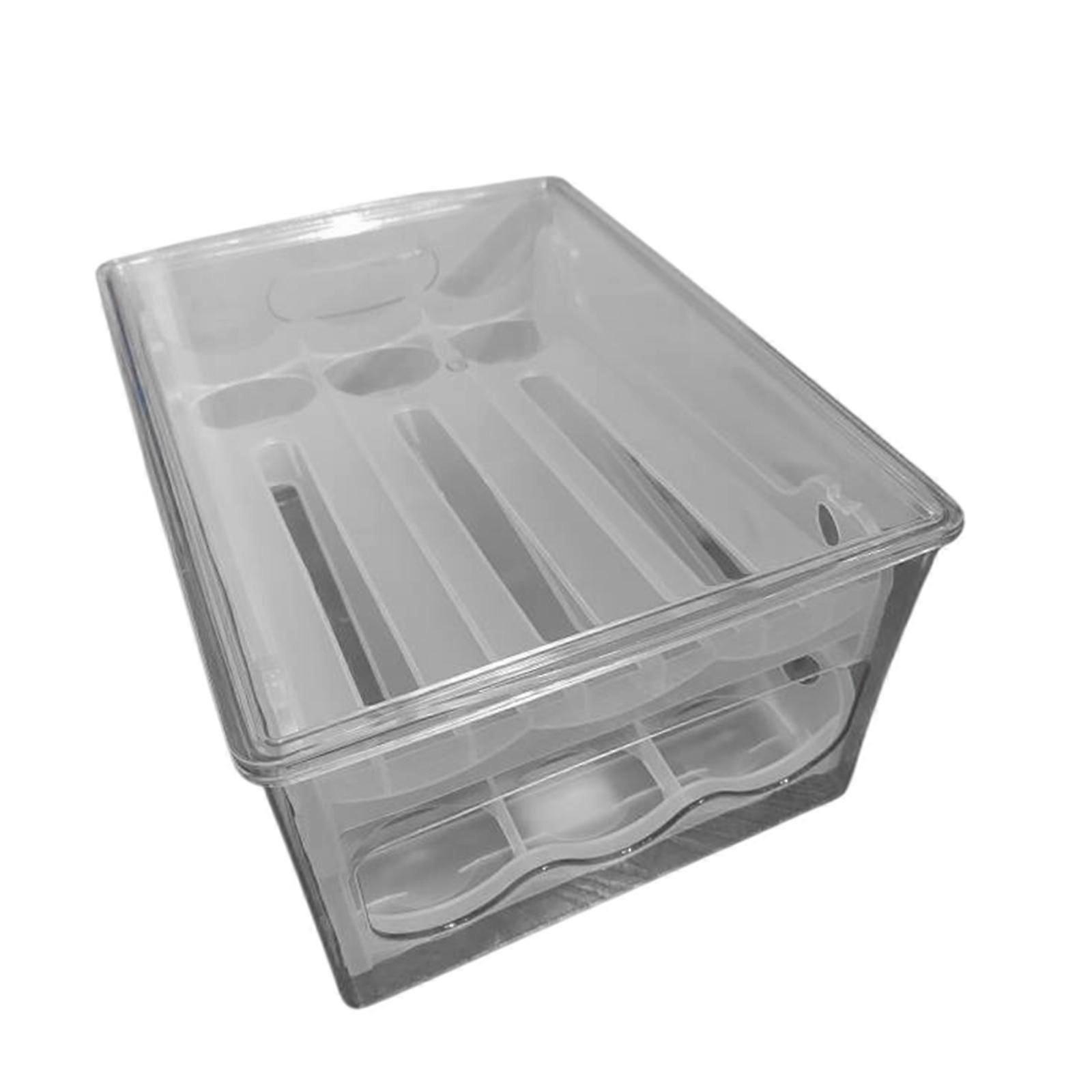 Egg Container for Refrigerator Large Capacity for Countertop Kitchen Cabinet