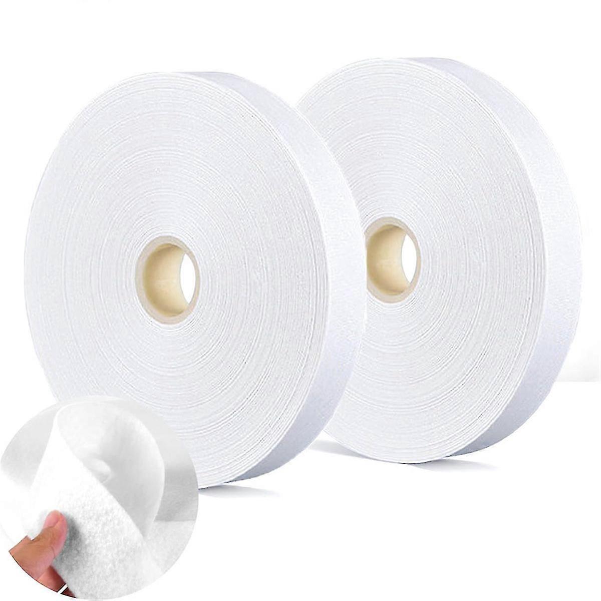 2Rollsゼリーロールバッティングストリップ70ヤードのラグ2 1/4、ニードルパンチコットンブレンドバッティングロールwi