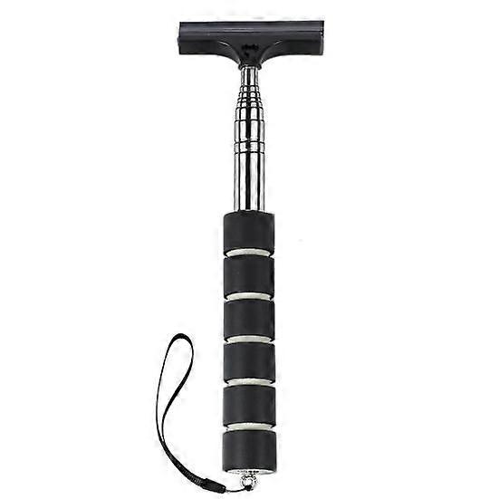 Retractable Car Mirror Non-Slip Squeegee with Portable Handle Rearview Handheld Car Mirror Wiper
