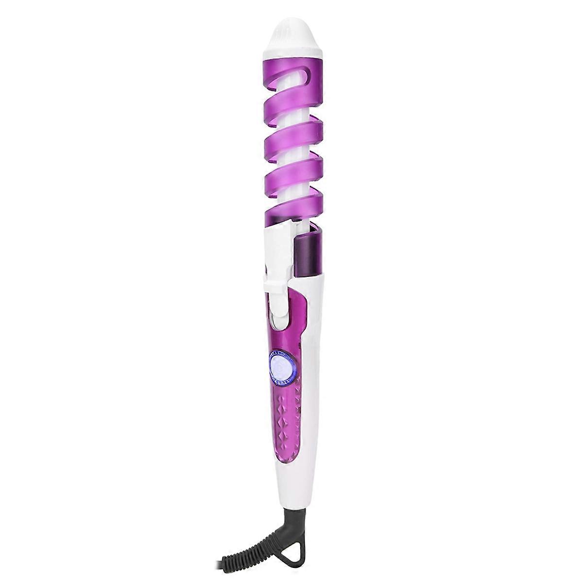 Electric Rotary Curling Iron Spiral Curling Iron Anti-Scald Curling Iron Hair Styling Tools EU Plug