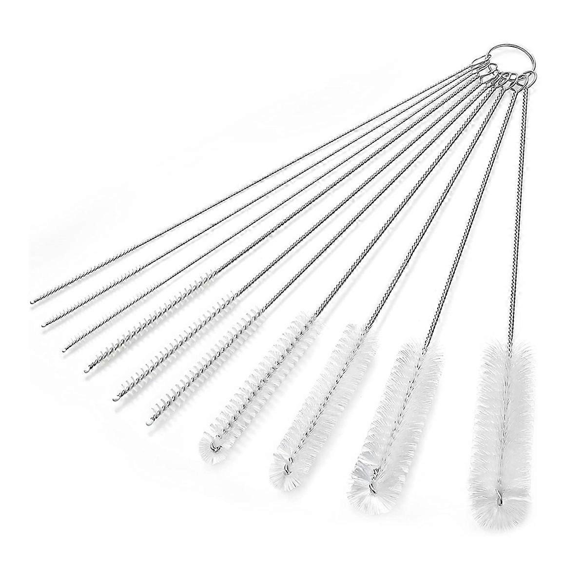 10pcs Straw Cleaner Brushes Bottle Cleaning Kit