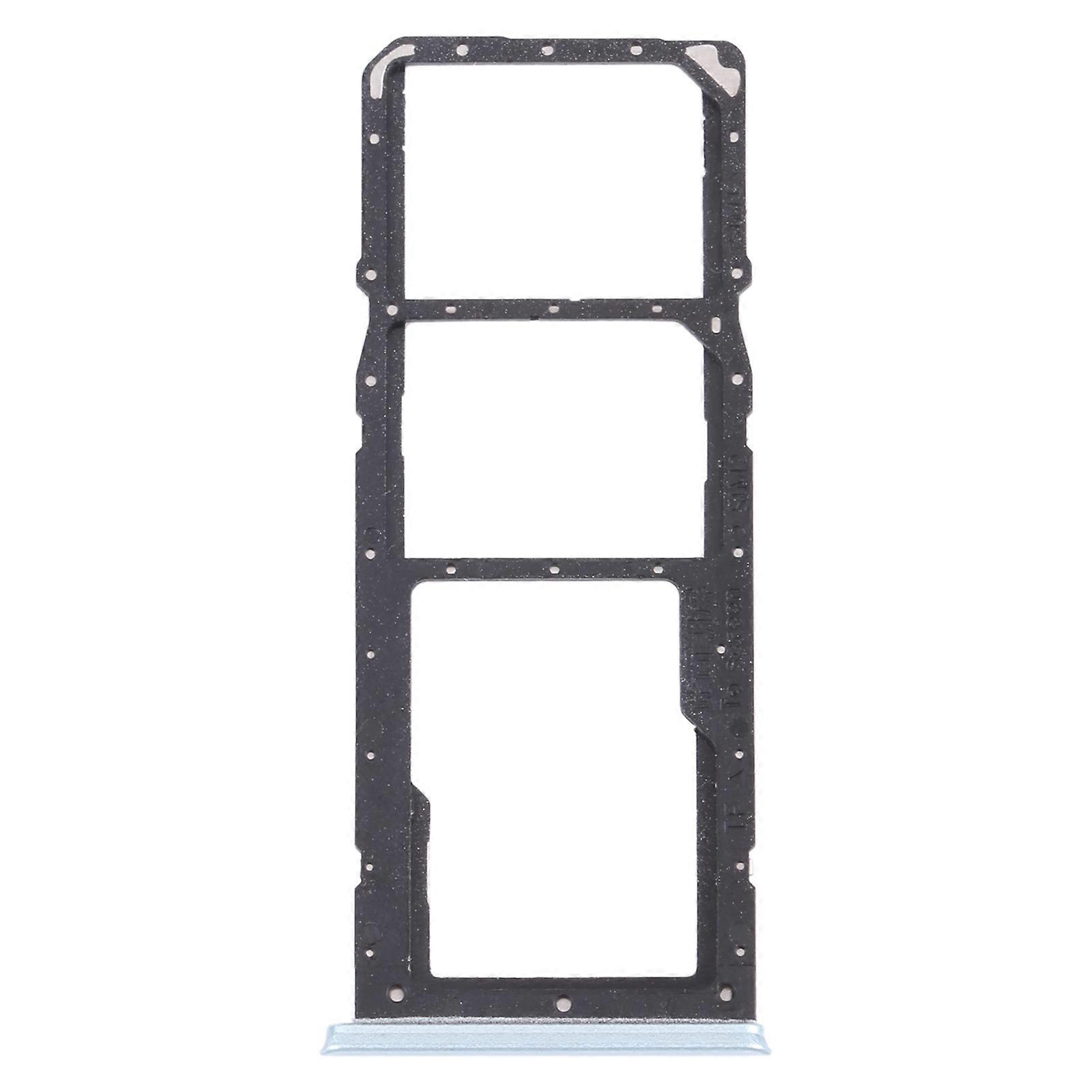 For OPPO Realme C17 RMX2101 SIM Card Tray + SIM Card Tray + Micro SD Card Tray