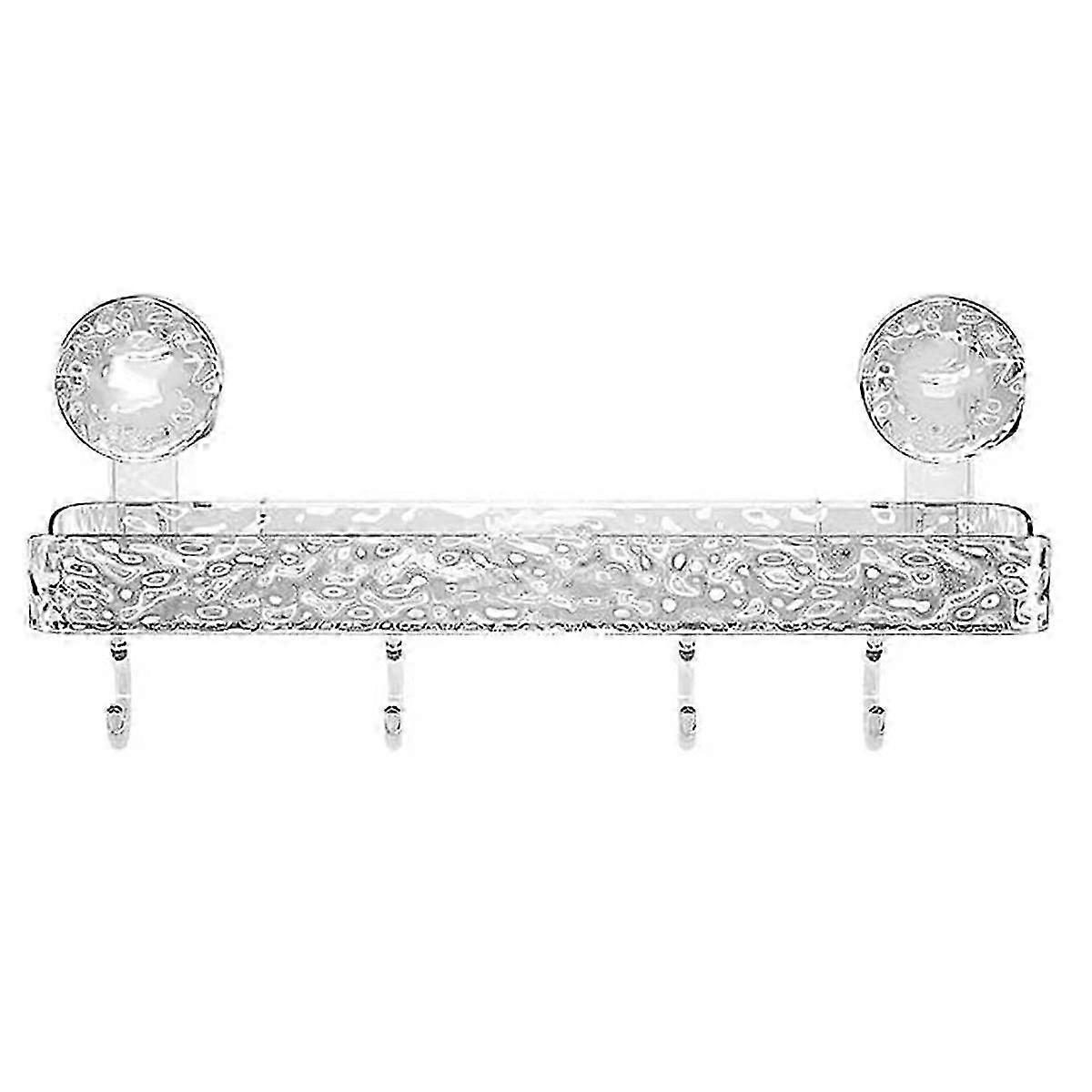 ライトラグジュアリースタイルパンチフリー収納ラック、シャワーオーガナイザーサクション、サクションカップシェルフ、シャワーディスペンサーソープオーガナイザー