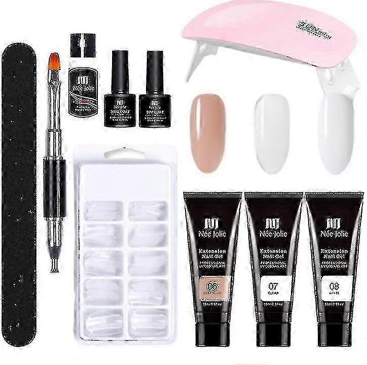 Extension Nail Gel Set Nail Extension Get Set